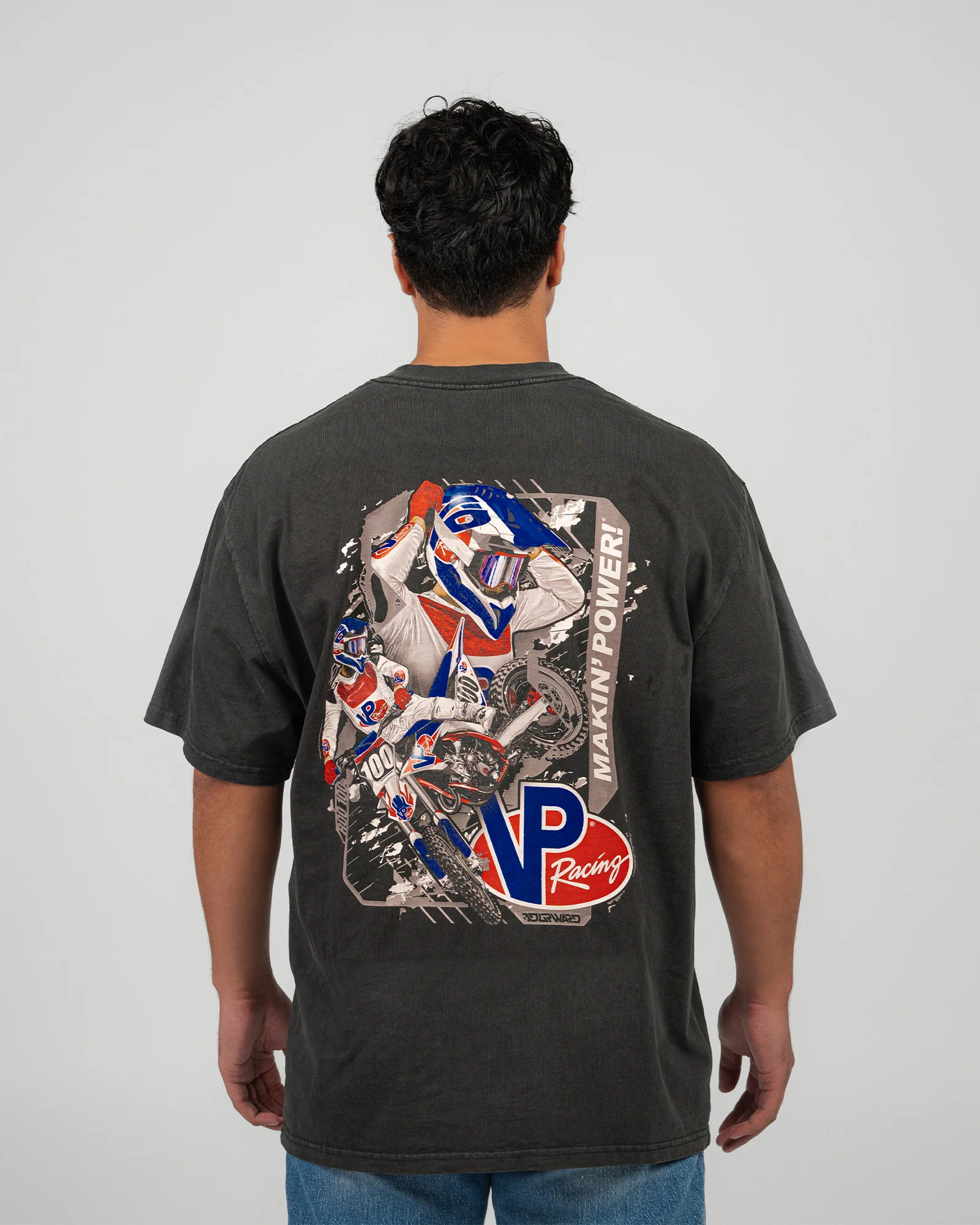 VP Racing Moto - Heavy Faded Tee - Image 3